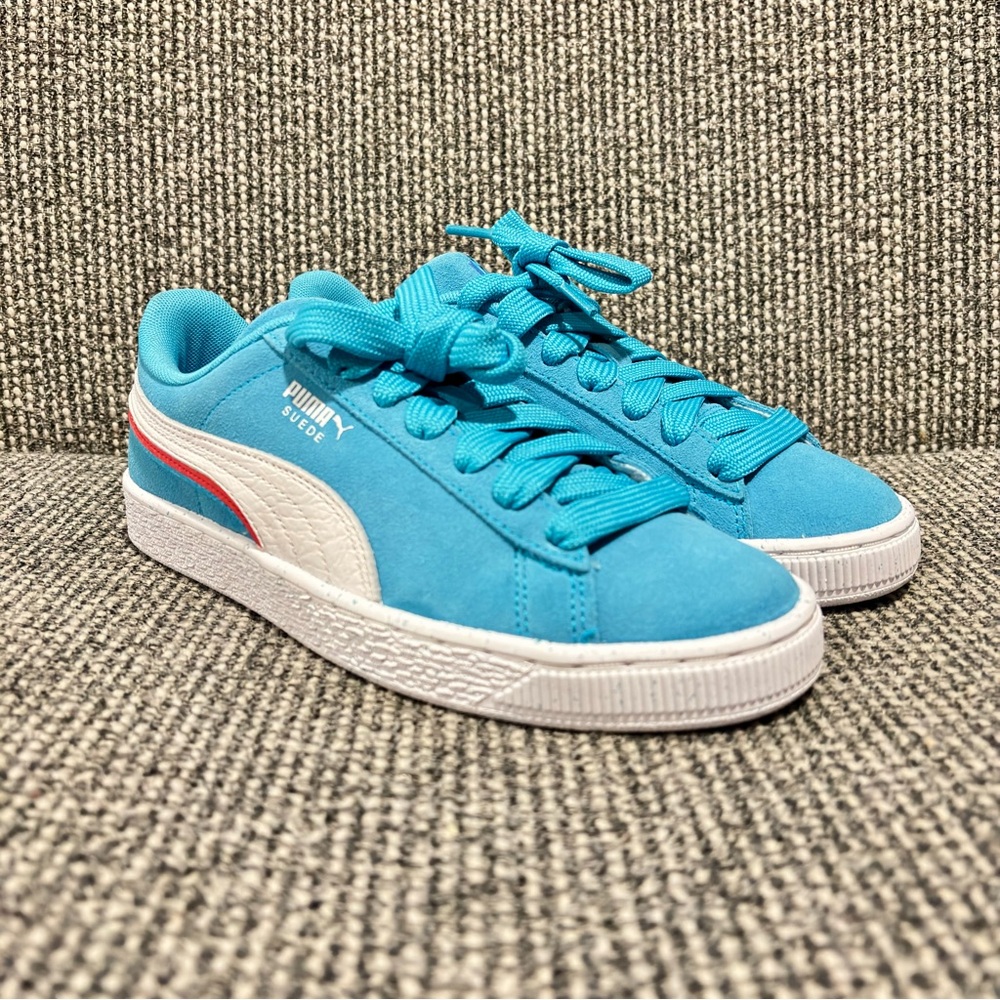 Puma X Kool Aid Collab Suede Triplex Blue Atoll Sneakers Mens 5 EU 38